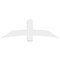 Ekena Millwork Bellingham Architectural Grade PVC Gable Bracket, 60"W x 20"H x 4"D x 6"F, 8/12 Pitch GBP060X20X0406BEL00 - alternate 2